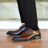 Elegant Plus Size Men's Formal Oxfords - Classic Lace-Up Leather Shoes for Weddings, Office, and Business Casual Events